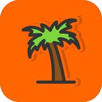 Dubai Tree Vector Icon Design