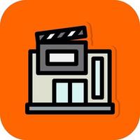 Film Studio Vector Icon Design