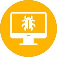 Computer Virus Vector Icon