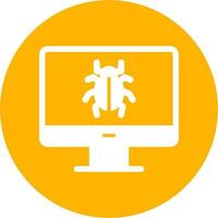 Computer Virus Vector Icon