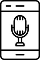 Voice Recording Vector Icon