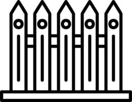 Fence Vector Icon