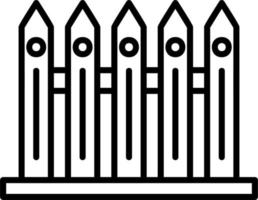 Fence Vector Icon