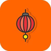 Sky Lantern Vector Icon Design