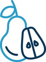 Pear Vector Icon Design