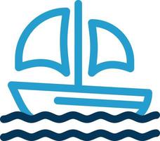 Boat Vector Icon Design