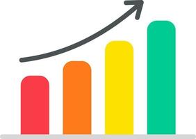 Bar Chart Vector Icon