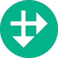 Intersect Vector Icon