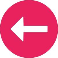 Left Arrow Vector Icon