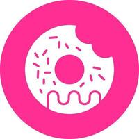 icono de vector de donut