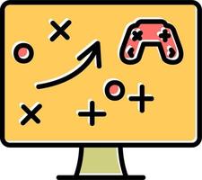 Game Plan Vector Icon