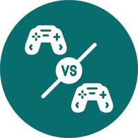 Player VS Player Vector Icon