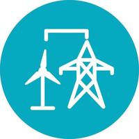 Power Generation Vector Icon
