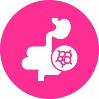 Intestines Cancer Vector Icon