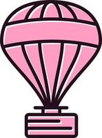 Hot air ballon Vector Icon