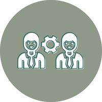 Team management Vector Icon