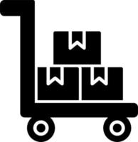 Factory Trolley Vector Icon