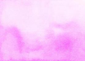 Watercolor light pink ombre background texture. Watercolour abstract bright pink gradient backdrop. photo