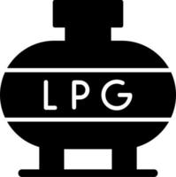 Liquefied Petroleum Gas Vector Icon