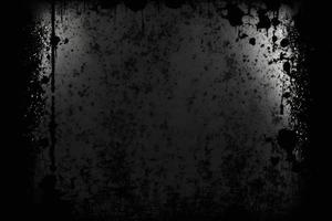 Black scratched grunge background photo