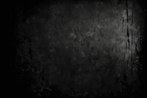 Black scratched grunge background photo