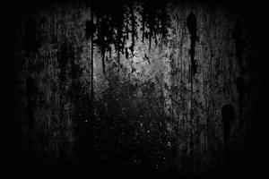 Black scratched grunge background photo