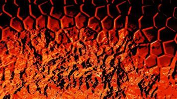 Digital Rendering Abstract Hot Fire Beautiful Background photo