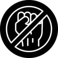 No Violence Vector Icon