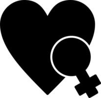 icono de vector de corazón