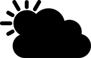 Cloudy Vector Icon