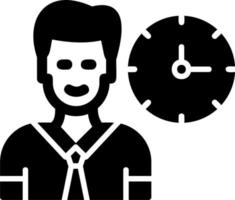 Work Time Vector Icon