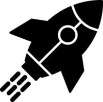 Rocket Launch Vector Icon