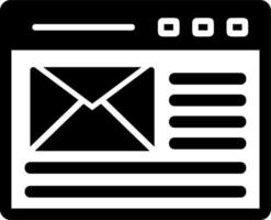 icono de vector de correo electrónico