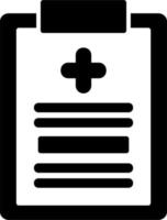 médico registros vector icono