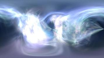 abstrakt vågor av regnbågsskimrande lysande energi magisk kosmisk galaktisk vind ljus abstrakt bakgrund. video 4k, 60 fps