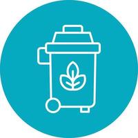 Trash Bin Vector Icon