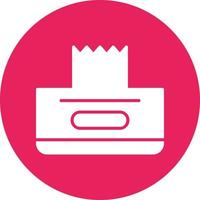 Tissue Box Vector Icon