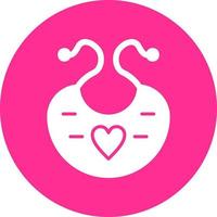 Baby Bib Vector Icon