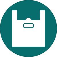 Plastic Bag Vector Icon