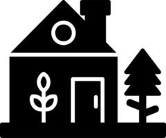 Green Home Vector Icon