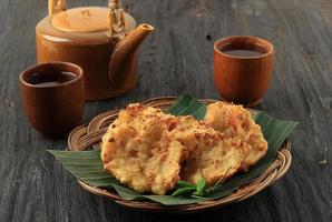 Bakwan Sayur or Bala-bala Ote-ote, Indonesian Vegetable Fritter photo