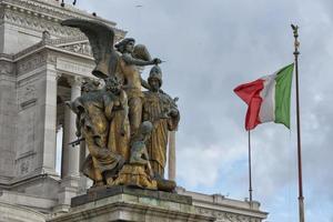 Rome unknow soldier roman statue photo