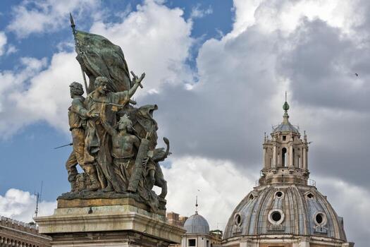 roma soldado desconocido estatua romana foto