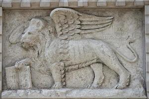 Venice lion symbol photo