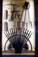 medieval weapons display photo