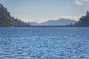 A dam lake photo