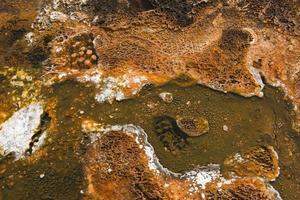 Yellowstone Natural Texture Geyser Old Faithful photo