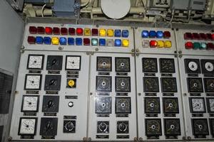 submarine control panel photo