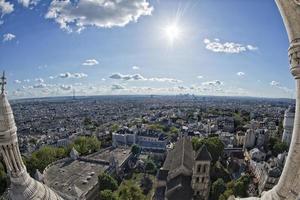 paris huge aerial view from montmatre photo