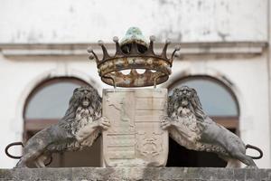 Venecia leones símbolo foto